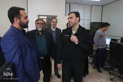 بازدید سخنگوی ناجا از خبرگزاری ایکنا