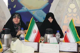 اتاق داوران مسابقات قرآن بانوان در هتل ارم