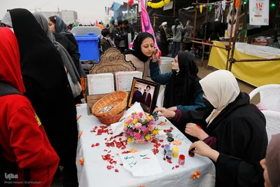 مواکب مسیر منتهی به مسجد جمکران