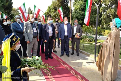 آیین افتتاحیه دومین جشنواره فرهنگی هنری معلمان هنرمند کشور در شیراز‎‎