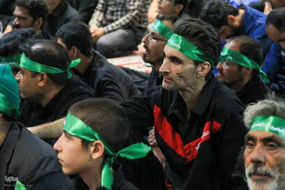 آیین دوازدهمین سال مراسم عزاداری هفتم شهادت امام حسین(ع)
