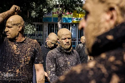 عاشقان حسینی در گل گیران بیجار