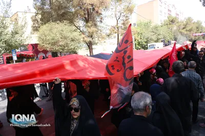 پیاده‌روی جاماندگان اربعین در اصفهان