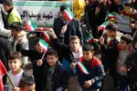 راهپیمایی روز ۱۳ آبان در شهرستان اهر