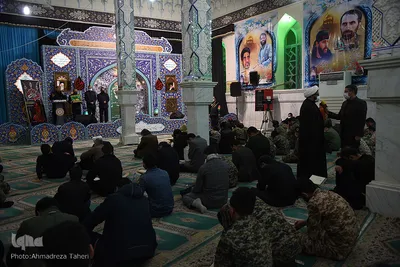 مراسم انس با قرآن در امامزاده سید محمد خمینی شهر