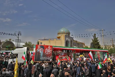 تشییع پیکر سرلشکر شهید مجید خادمی و ۵ تن از شهدای اقتدار در شیراز