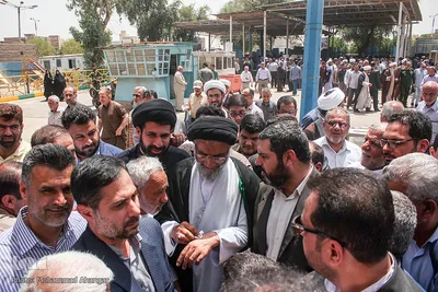 استقبال مردمی از نماینده ولی فقیه در خوزستان