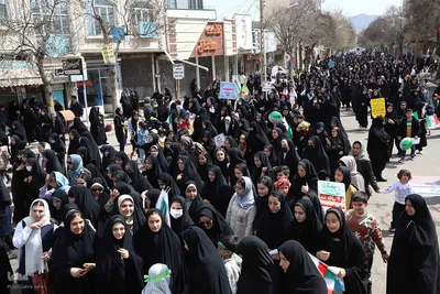 حضور پرشور مردم شهرستان اهر در راهپیمایی روز جهانی قدس