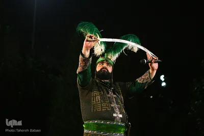 مراسم تعزیه خوانی در خانه هنرمندان تهران