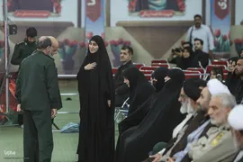 مراسم باشکوه اربعین شهدای اقتدار جنگ تحمیلی ۱۲ روزه