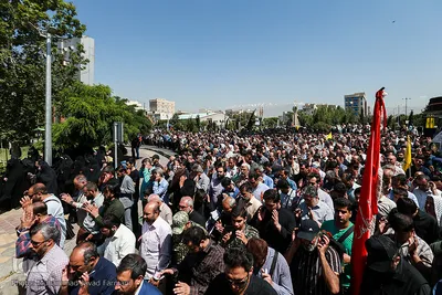 تشییع پیکر شهید مدافع حرم محمد جنتی