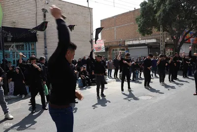 مراسم عزاداری اربعین حسینی در اهر