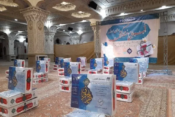 توزیع ۲ تن گوشت قربانی با مشارکت بچه‌های مسجد در اردبیل
