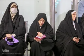 در حاشیه مراسم بدرقه اولین کاروان حجاج ایرانی