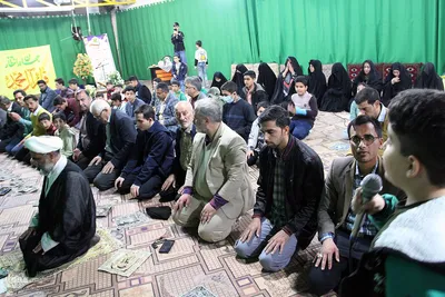 محفل قرآنی در شاهدیه یزد