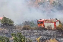 Grave incendie dans la capitale du régime sioniste