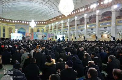 مراسم اربعین شهید سپهبد حاج قاسم سلیمانی و همرزمان شهیدش در تبریز