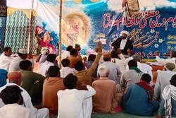 سندھ، درگاہ صالح پٹ میں یوم دین مصطفی و امام صادق جشن کا انعقاد