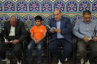 مراسم پرفیض دعای عرفه در شهرستان اهر