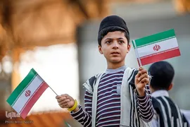 مراسم همخوانی سرود «سلام فرمانده» در ورزشگاه شهدای فولاد اهواز