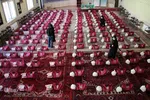 توزیع 250 بسته حمایتی آستان قدس رضوی در اهر