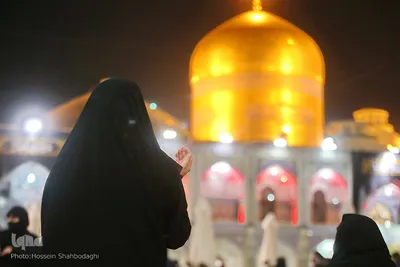 حرم امام رئوف در روزهای پایانی ماه صفر