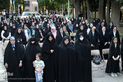 اجتماع مردمی به مناسبت روز ملی عفاف و حجاب در اهر