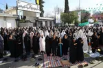 نماز باشکوه عید سعید فطر به امامت آیت الله محمدی لائینی  در ساری
