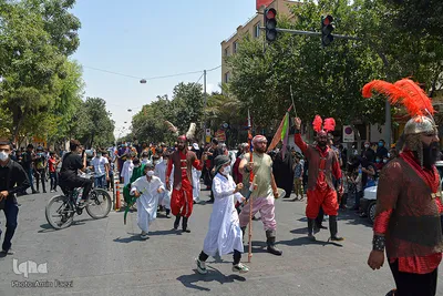 کاروان نمادین اسرای کربلا در شیراز‎‎