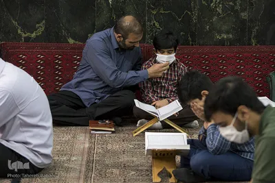 اولین جلسه قرآن استاد موسوی بلده بعد قرنطینه کرونا