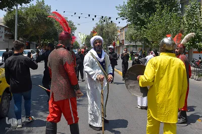 کاروان نمادین اسرای کربلا در شیراز‎‎