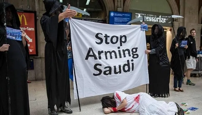 Derechos humanos - Cese de la venta de armas a Arabia Saudi