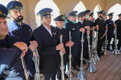 تحویل سال نو در شاهچراغ (ع)
