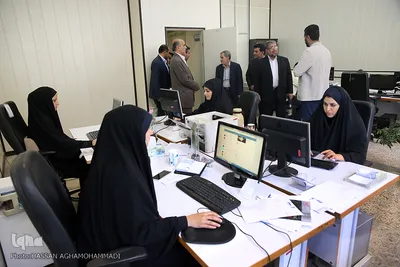 بازدید کریم نجفی برزگر، معاون فرهنگی دانشگاه پیام نور از ایکنا