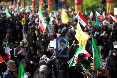 تهران در سوگ چهلمین روز شهادت رهبر شهید انقلاب اسلامی