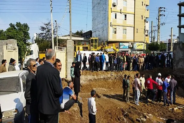 مصدوم شدن ۱۰ نفر بر اثر ریزش دیوار مدرسه در علی‌آباد کتول