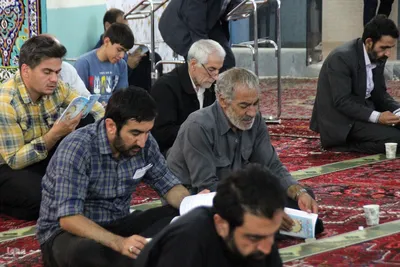 مراسم پرفیض دعای عرفه در شهرستان اهر