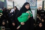 مراسم شیرخوارگان حسینی در آستان علی بن مهزیار اهوازی