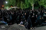 حسینیه ایران؛ عزاداری شب تاسوعا بانوان در هیئت لوا حیدر کرار