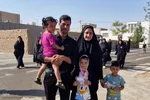 پیادروی جاماندگان اربعین حسینی در نایین