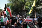 راهپیمایی خشم و نصر مردم در تبریز