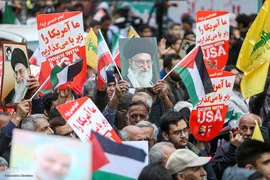 راهپیمایی ۱۳ آبان در تهران