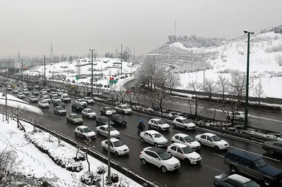 تهران برفی