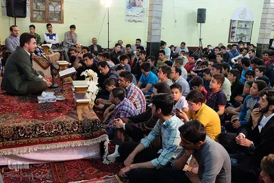 محفل انس با قرآن کریم  در مسجد موسی بن جعفر(ع) تبریز