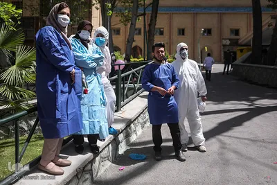 تجلیل از مدافعان سلامت و کادر درمانی بیمارستان مسیح دانشوری