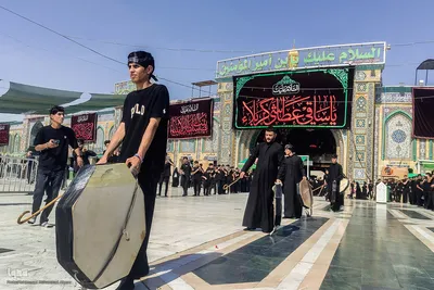 بین الحرمین در انتظار پیکر مطهر رهبر شهید