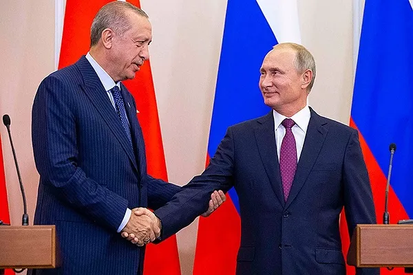 Путин встретится с Эрдоганом в Москве