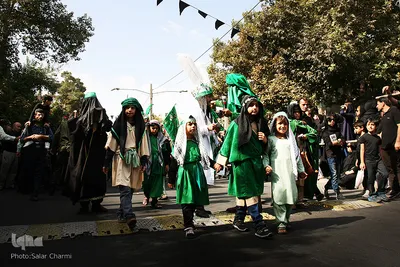 مراسم عزاداری ظهر عاشورا در کرج
