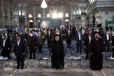 دومین مرحله رزمایش مساوات و همدلی ستاد اجرایی فرمان امام(ره) در مرقد مطهر حضرت امام خمینی(ره)