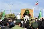 آیین استقبال از شهدای گمنام سمنان